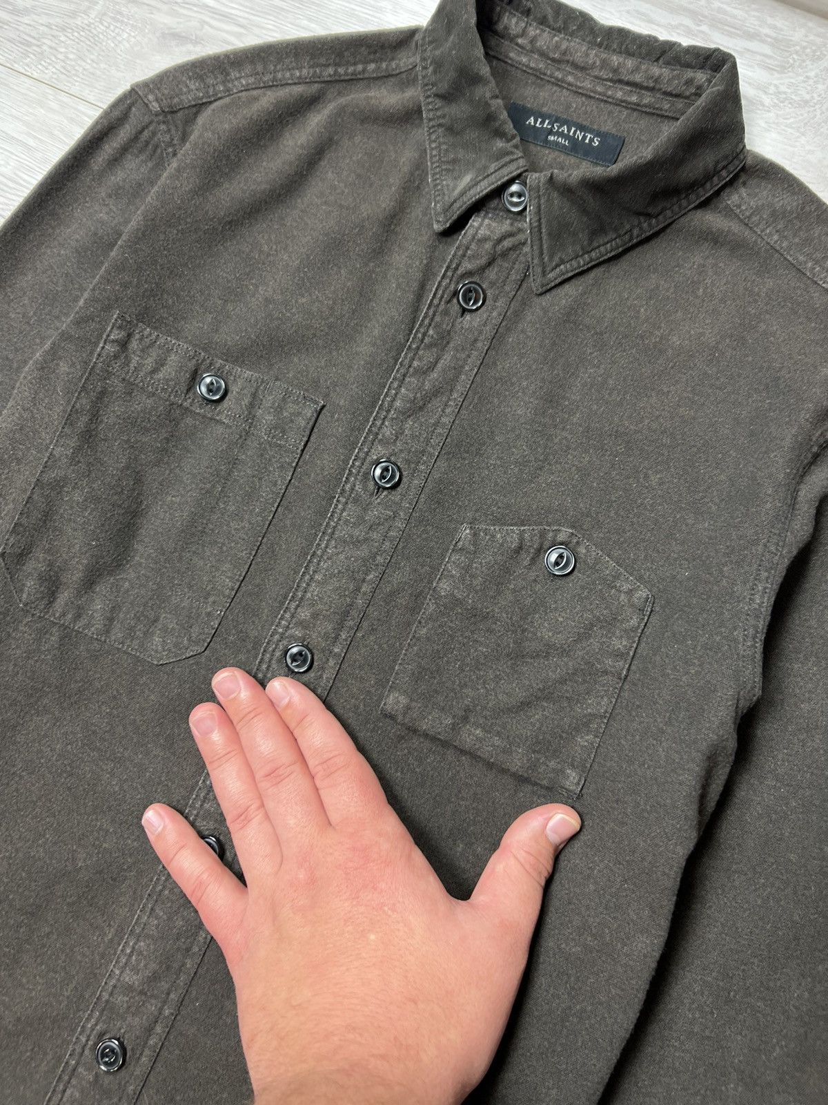 Allsaints Rare Allsaints Laredo Long Sleeve Shirt Button Up Size US S / EU 44-46 / 1 - 8 Thumbnail