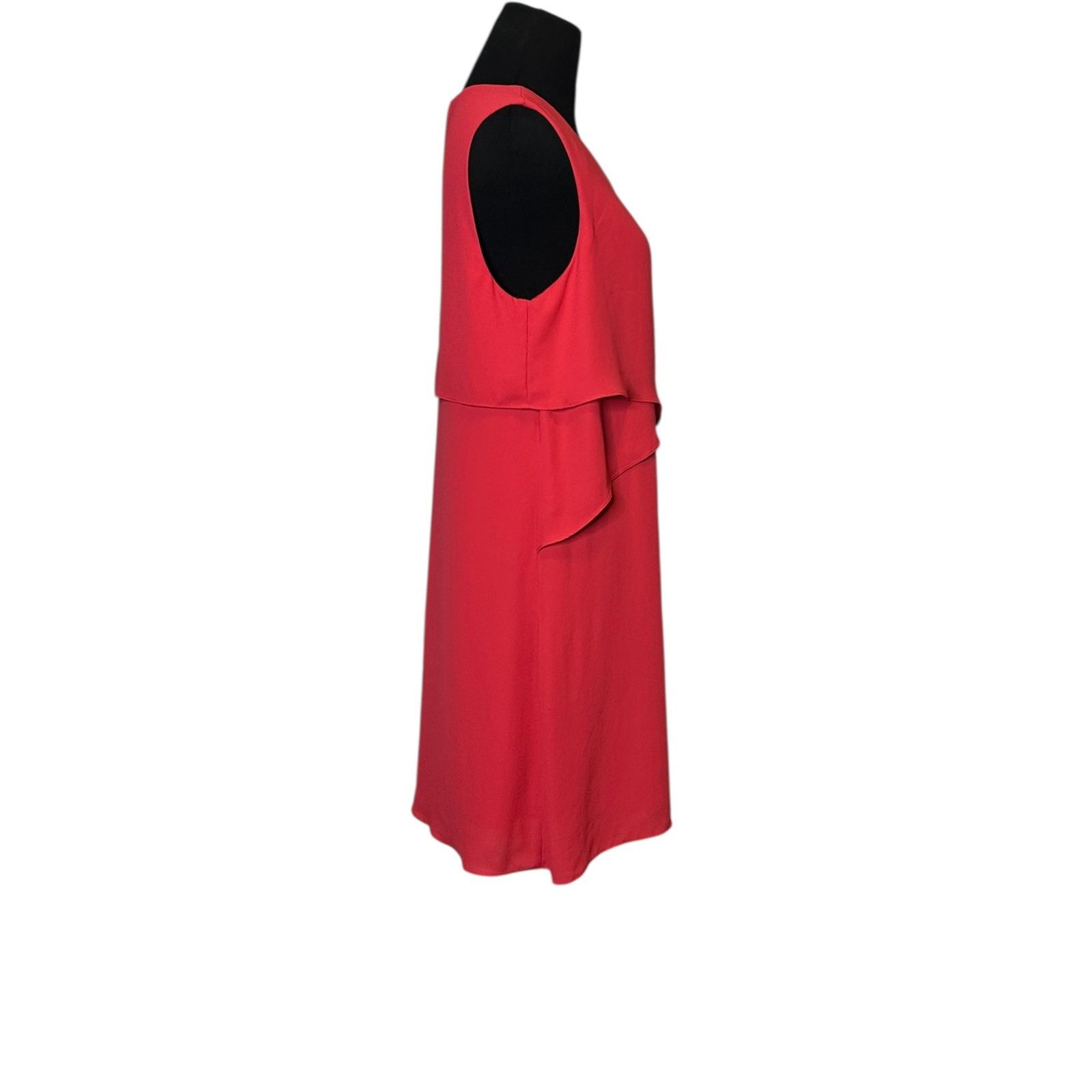 Bcbgmaxazria BCBGMAXAZRIA Red Drape Mini Dress size M Size M / US 6-8 / IT 42-44 - 15 Thumbnail