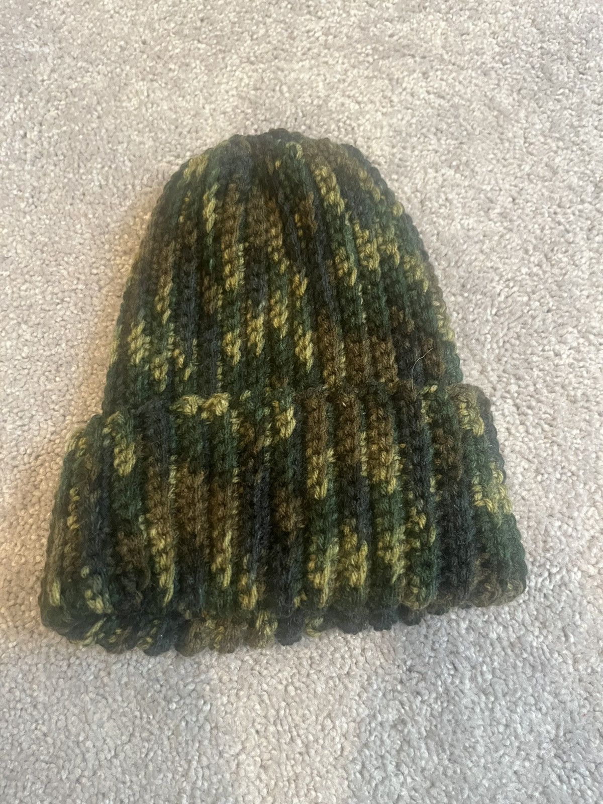 Other Green camoflage wool beanie Size 40 - 1 Thumbnail