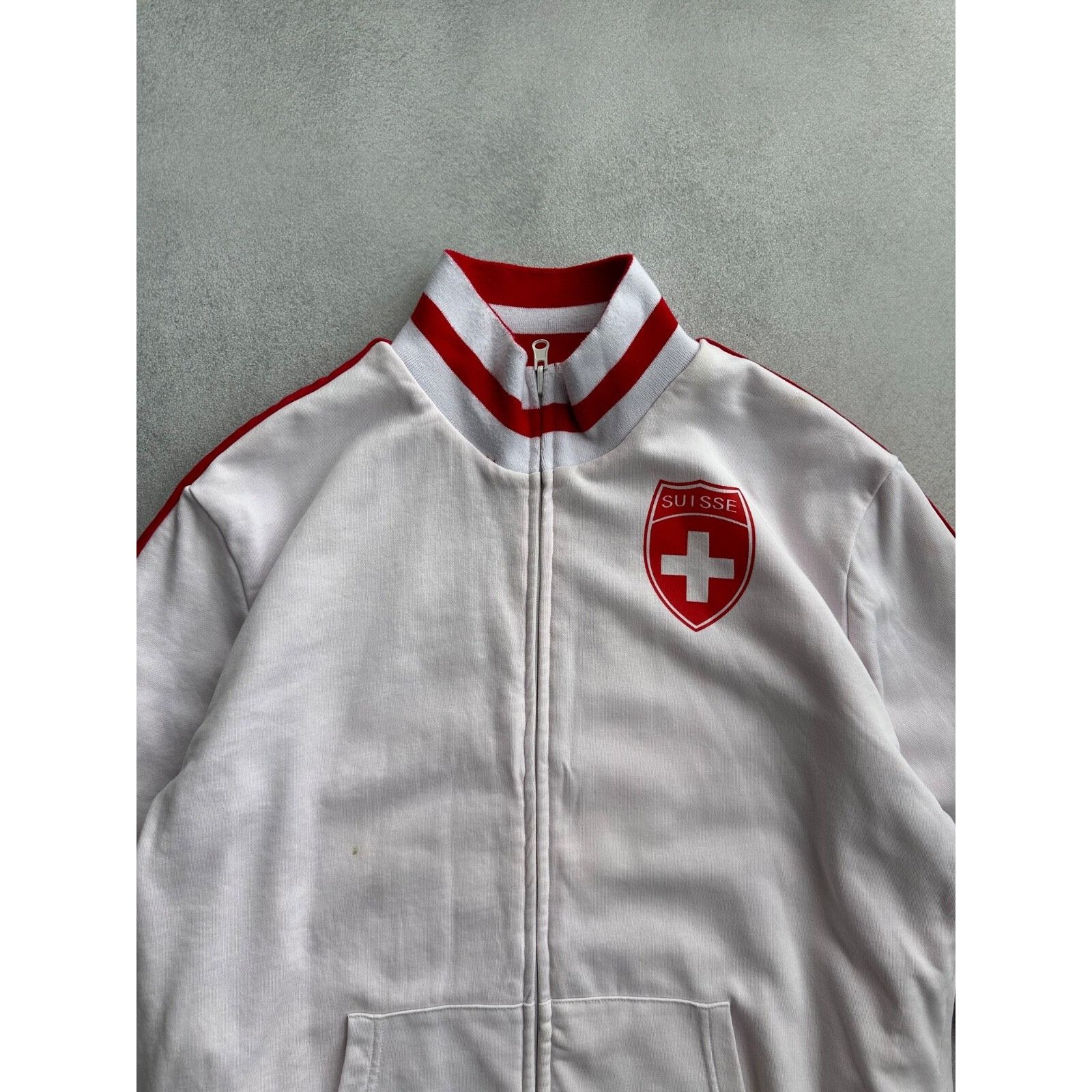 Vintage VTG Roger Federer Switzerland Tennis Reversible Heavy Zip Ol Size US XL / EU 56 / 4 - 20 Thumbnail