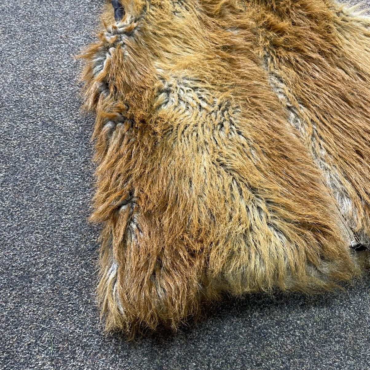 20471120 Vintage Y2K Furry Jacket Mohair Punk Opium BALENCIAGA Style Size M / US 6-8 / IT 42-44 - 2 Thumbnail