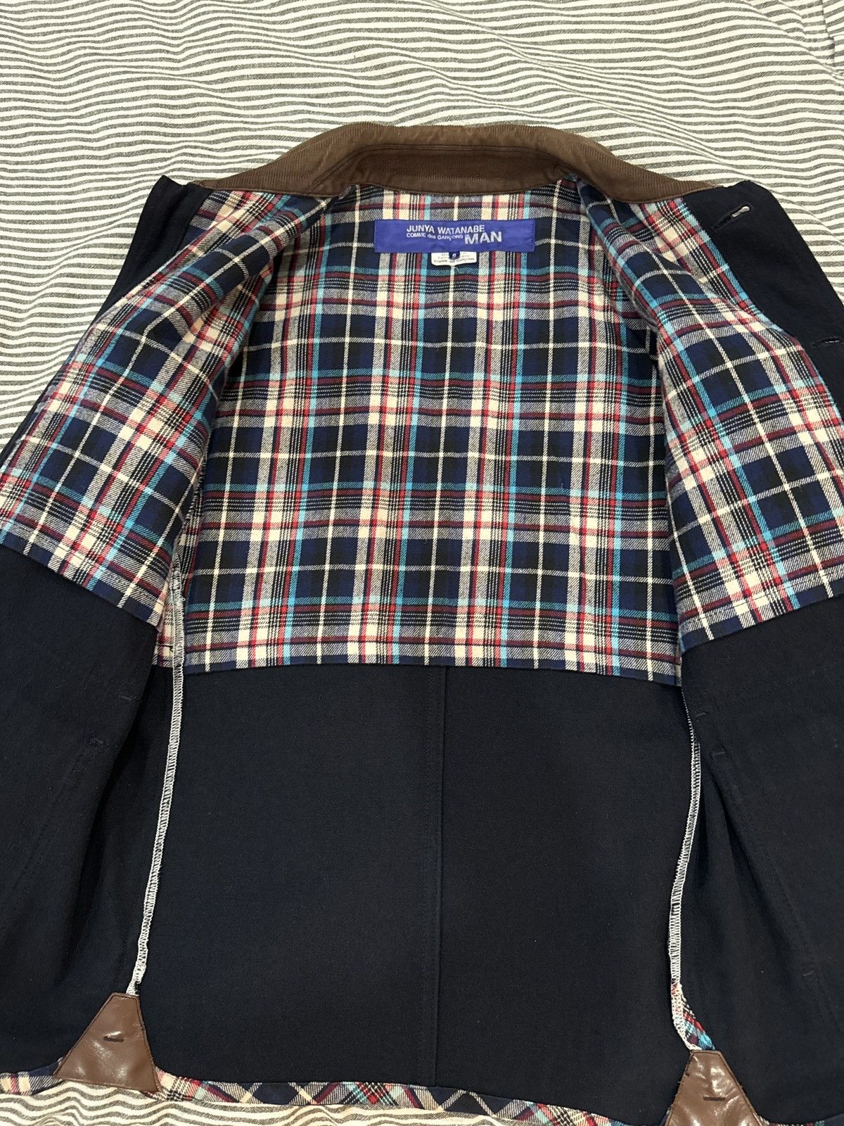 Comme des Garcons × Junya Watanabe Junya Watanabe CDG Man Button Up Jacket Size US S / EU 44-46 / 1 - 4 Thumbnail