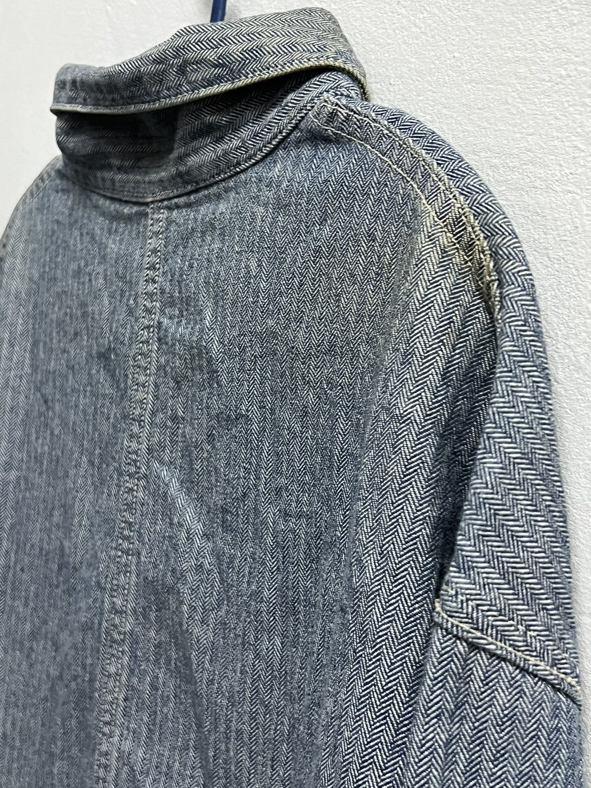 Polo Ralph Lauren Ralph Lauren double RL vintage 90s 5 button up jacket denim Size US XXL / EU 58 / 5 - 4 Thumbnail