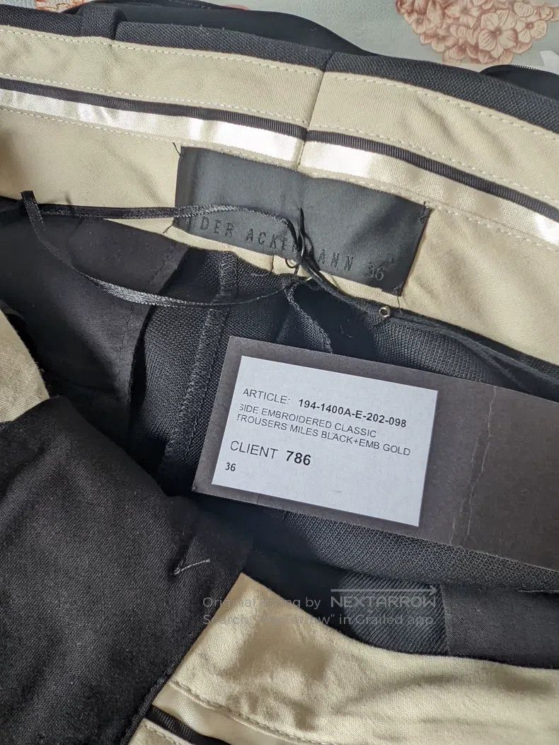 Haider Ackermann Haider Ackermann Casual Pants Size 24" / US 00 / IT 34 - 6 Thumbnail