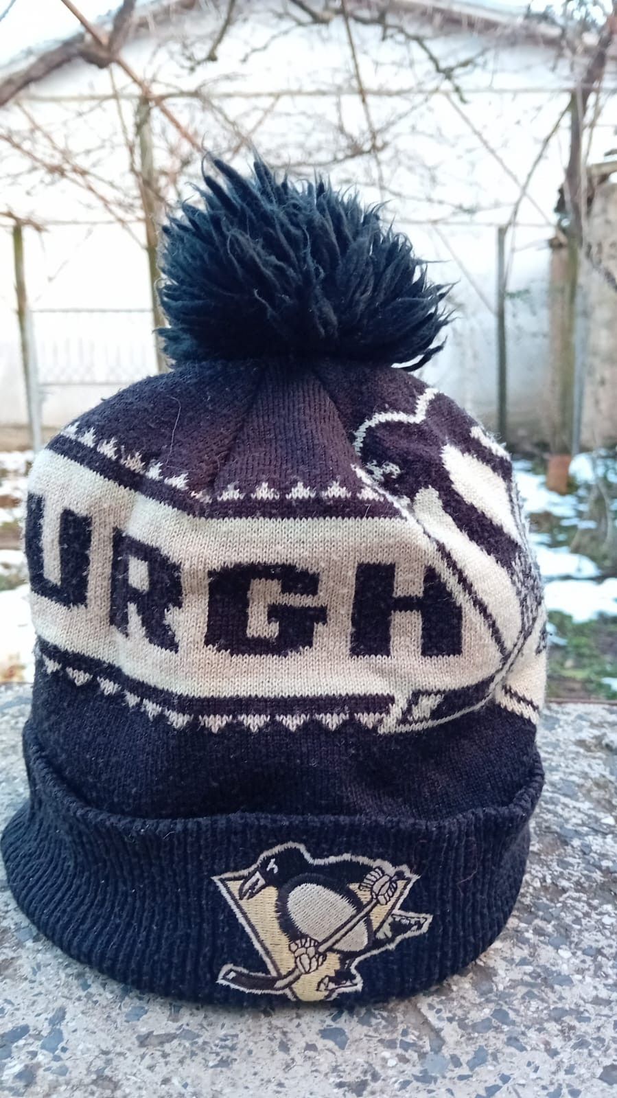 NHL × Reebok Pittsburgh Penguins Beanie Reebok Face Off Collection NHL Size ONE SIZE - 4 Thumbnail