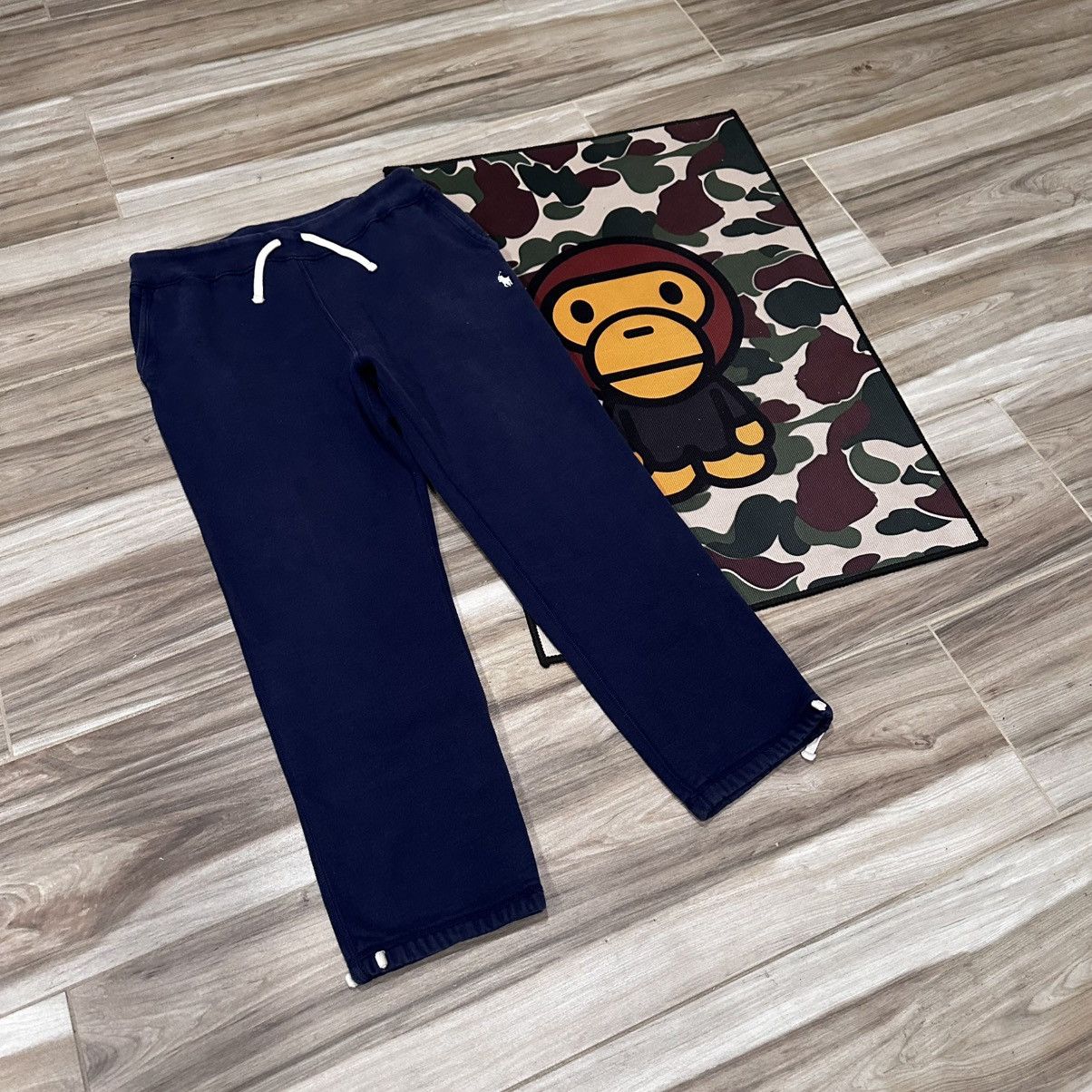 Polo Ralph Lauren Navy Blue Polo Ralph Lauren Sweatpants Size US 38 / EU 54 - 5 Thumbnail