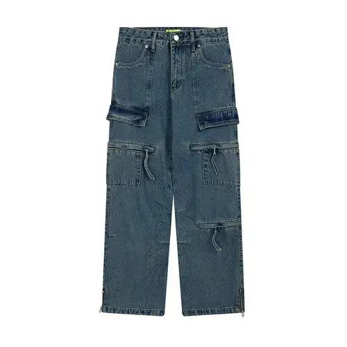 Jean utility baggy skate hiphop cargo jeans Size US 34 / EU 50 - 8 Thumbnail