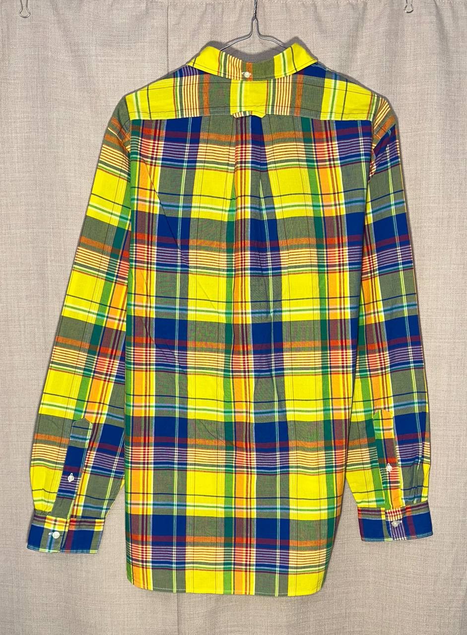 Polo Ralph Lauren Polo Ralph Lauren Men Classic Fit Madras Popover Plaid Shirt Size US M / EU 48-50 / 2 - 8 Thumbnail