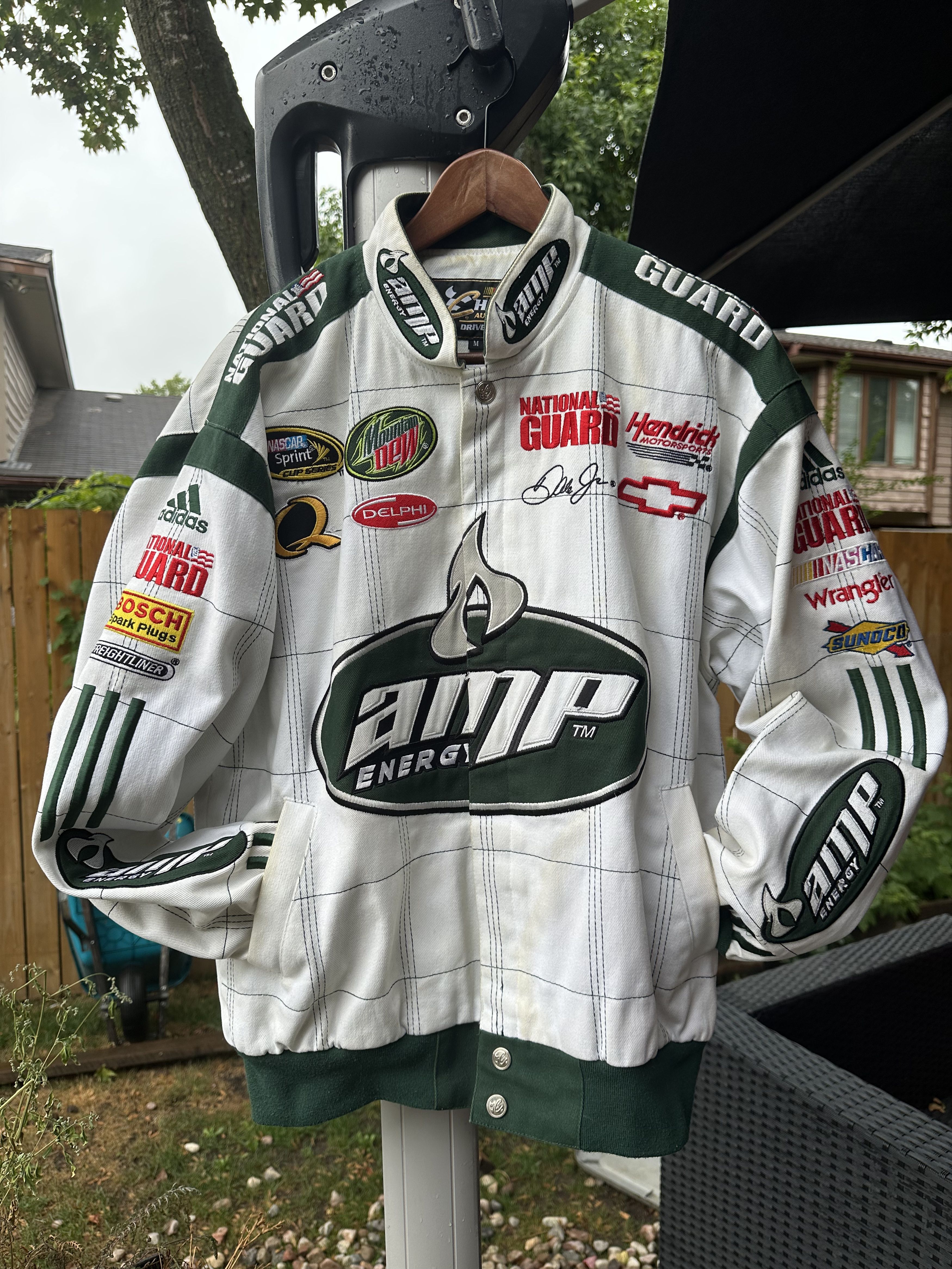 NASCAR Adidas AMP National Guard Earnhardt Racing Jacket Size US M / EU 48-50 / 2 - 4 Thumbnail