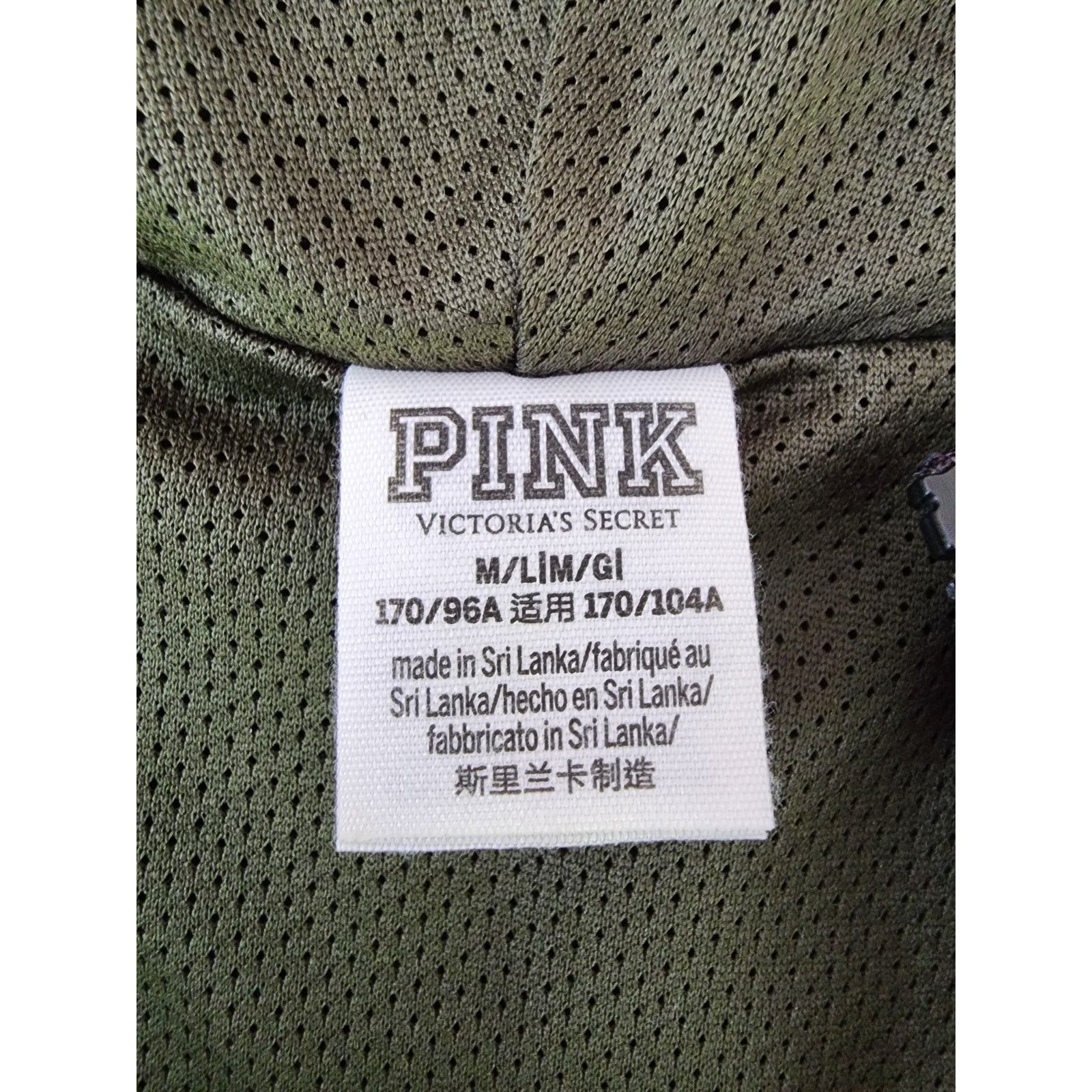 Victoria's Secret Pink Victoria Secret Anorak Green Rain Jacket with Hood M Size M / US 6-8 / IT 42-44 - 6 Thumbnail