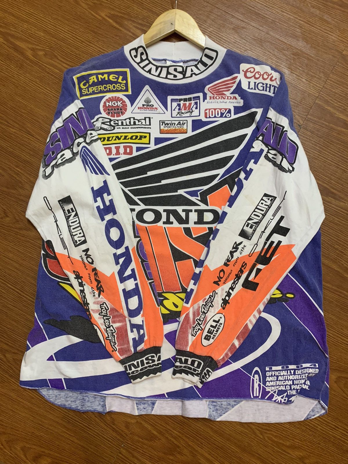 Other Bulk sale🔥vintage Axo&Sinisalo World Racing T shirts 90s Size US XL / EU 56 / 4 - 11 Thumbnail