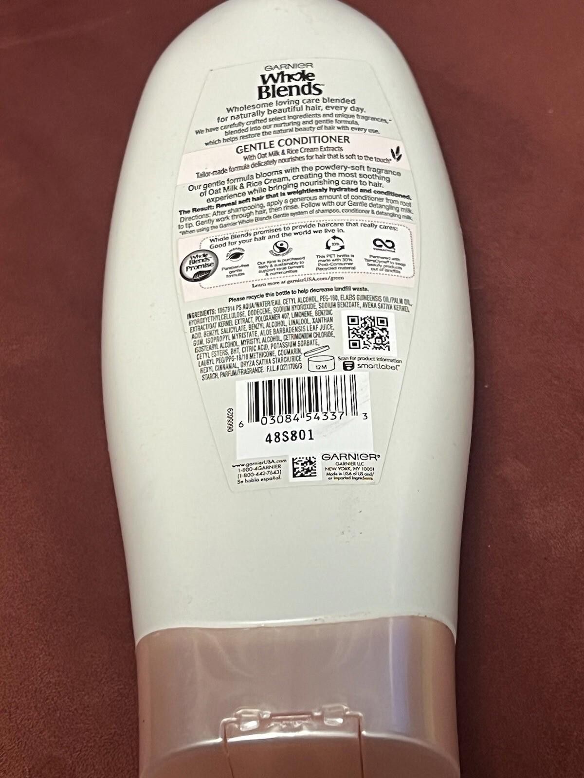 Other NEW~Garnier Whole Blends Oat Delicacy~Gentle Shampoo~22 oz Size ONE SIZE - 7 Thumbnail