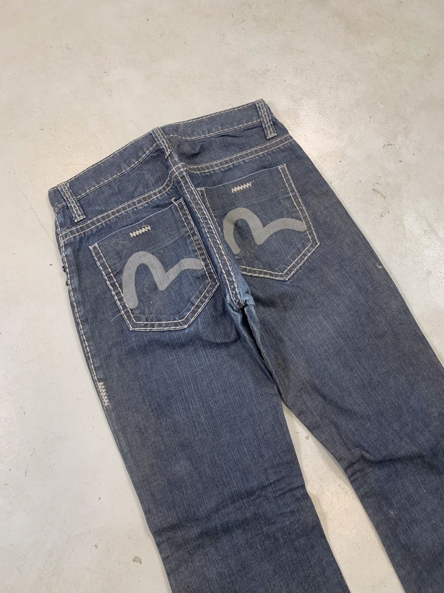 Japanese Brand Vintage Evisu inspired denim bootcut fit Size US 30 / EU 46 - 3 Thumbnail