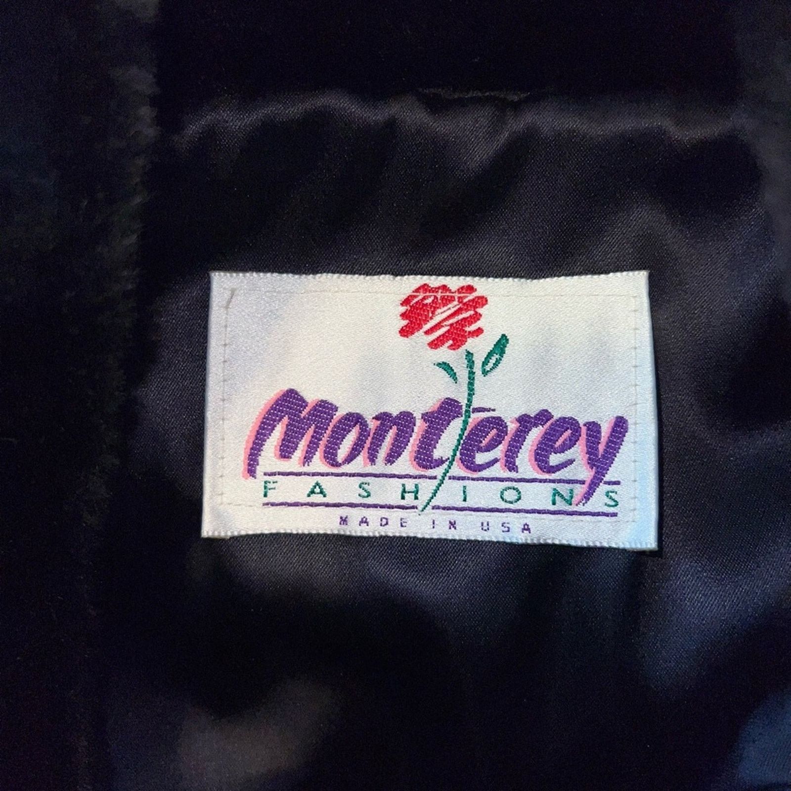 Vintage Fabulous Vintage 90s Monterey Fashions Faux Fur Coat! Size L / US 10 / IT 46 - 6 Thumbnail
