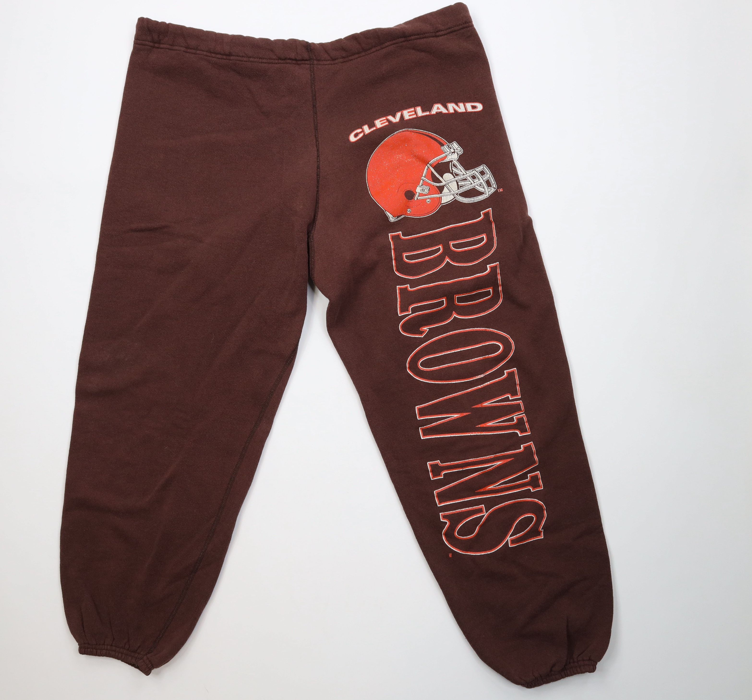Vintage Vintage 80s 90s Cleveland Football Sweatpants Joggers USA Size US 38 / EU 54 - 1 Thumbnail