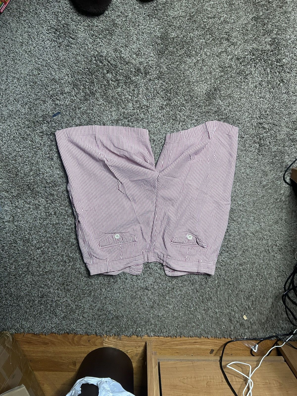Other Striped denim shorts Size US 34 / EU 50 - 2 Thumbnail