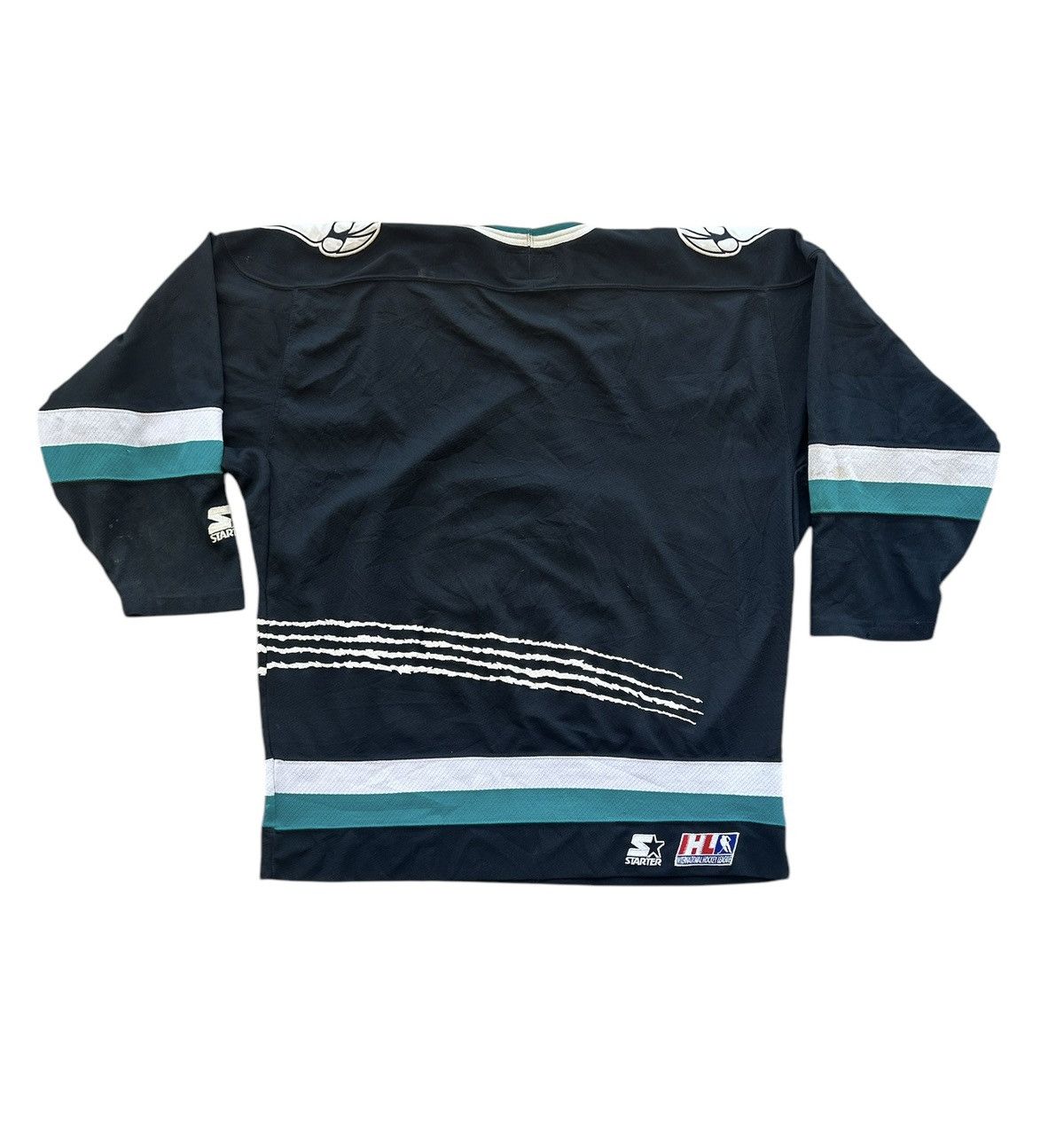 Starter Vintage UTAH Grizzlies hockey ice league jersey Size US L / EU 52-54 / 3 - 2 Thumbnail