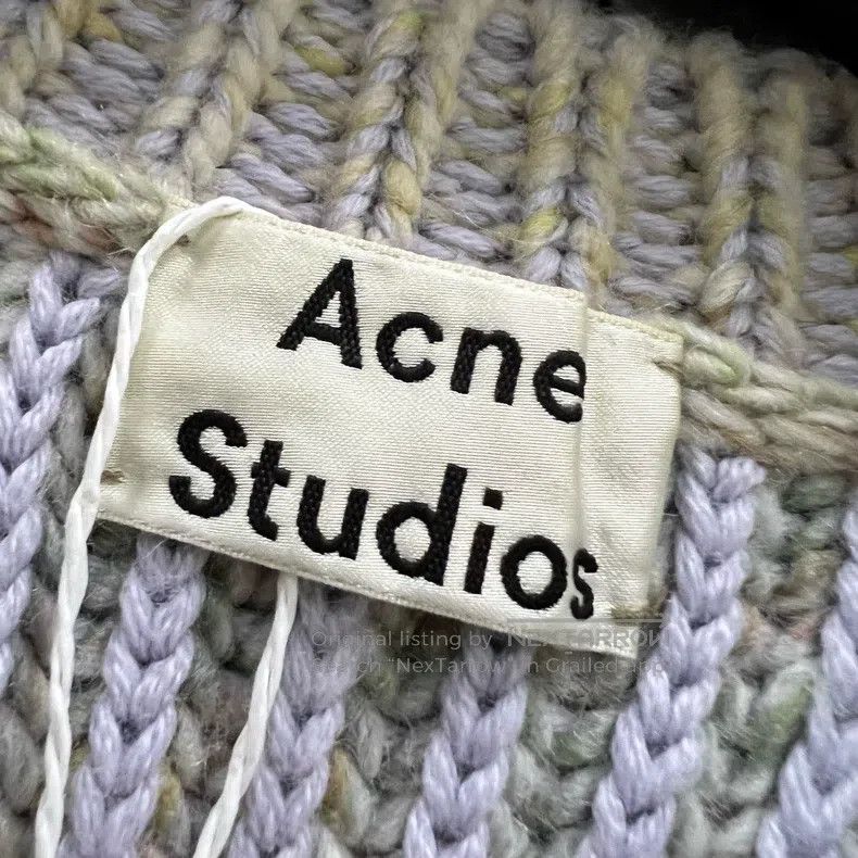 Acne Studios Acne Studios Tie-Dye Round Neck Sweater Size XXS / US 00 / IT 34 - 3 Thumbnail