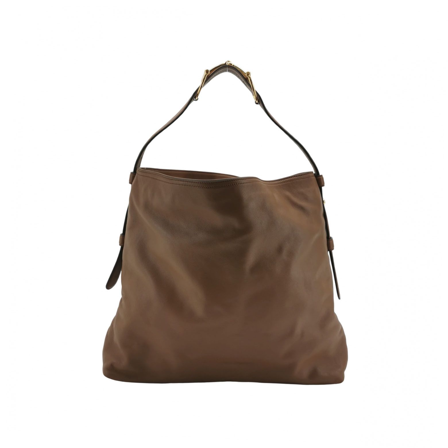 Gucci Gucci Beatrix Brown Leather Shoulder Bag Size ONE SIZE - 1 Thumbnail