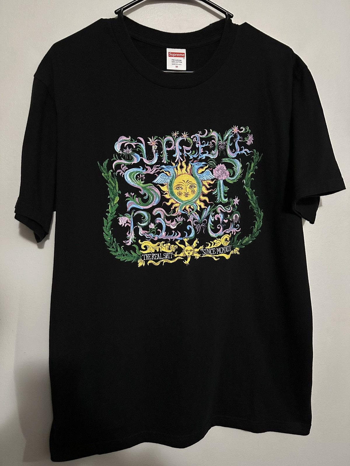 Supreme Supreme Crest Tee Size US M / EU 48-50 / 2 - 1 Thumbnail
