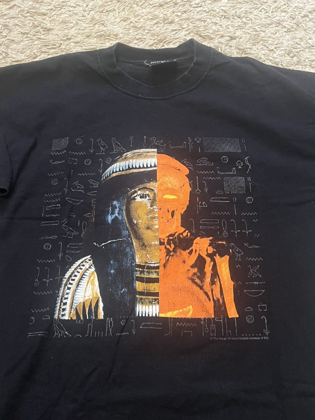 Vintage The British Museum vintage ART t-shirt Mummy:the insidestory Size US M / EU 48-50 / 2 - 2 Thumbnail