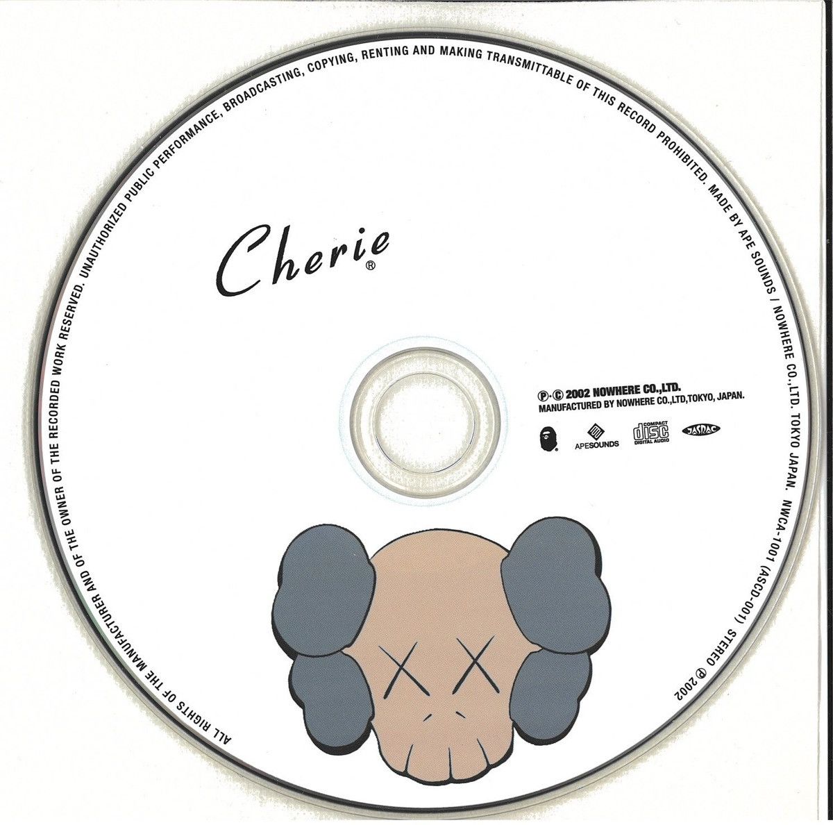 Bape × Kaws OG 2002's A Bathing Ape "Cherie" X KAWS Tees Size US M / EU 48-50 / 2 - 15 Thumbnail