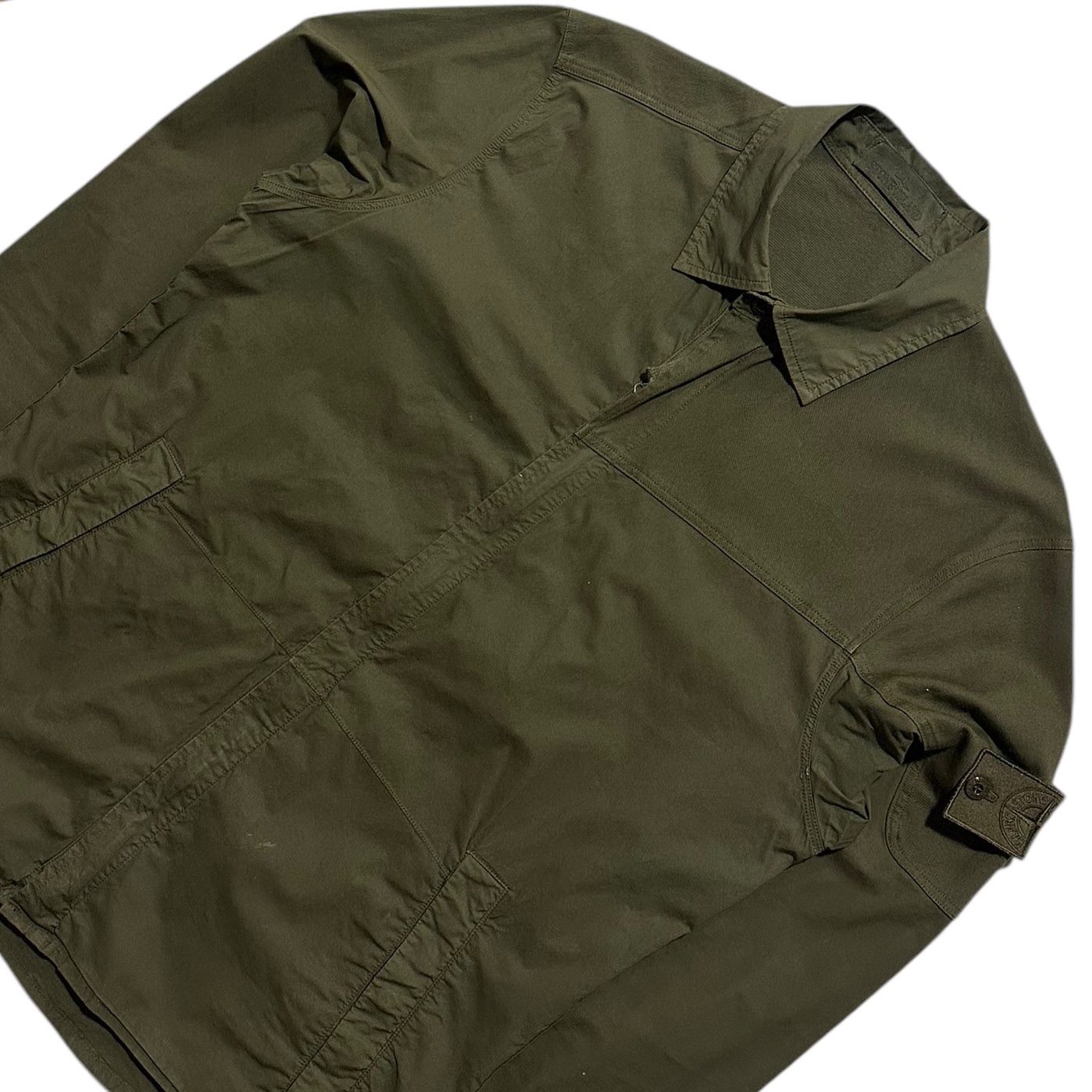 Stone Island Stone Island Ghost Zip Up Overshirt Size US M / EU 48-50 / 2 - 2 Thumbnail