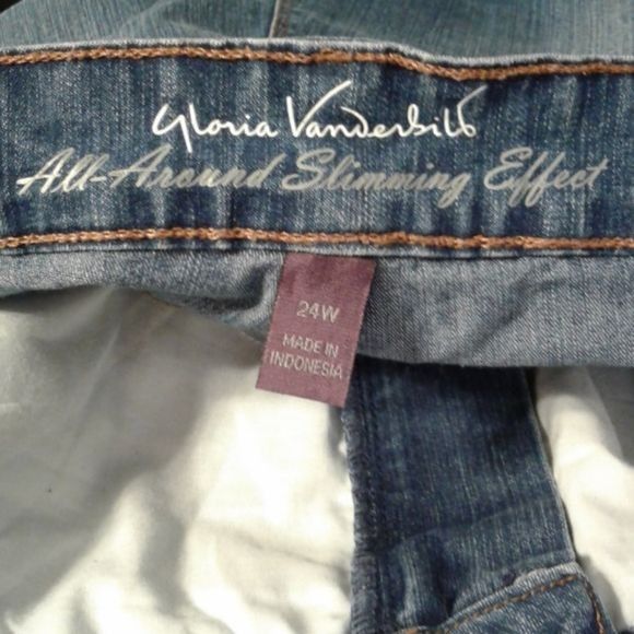Gloria Vanderbilt Gloria Vanderbilt Size 24W Shorts Womens Plus Denim Jeans Je Size 42" / US 20 - 8 Thumbnail