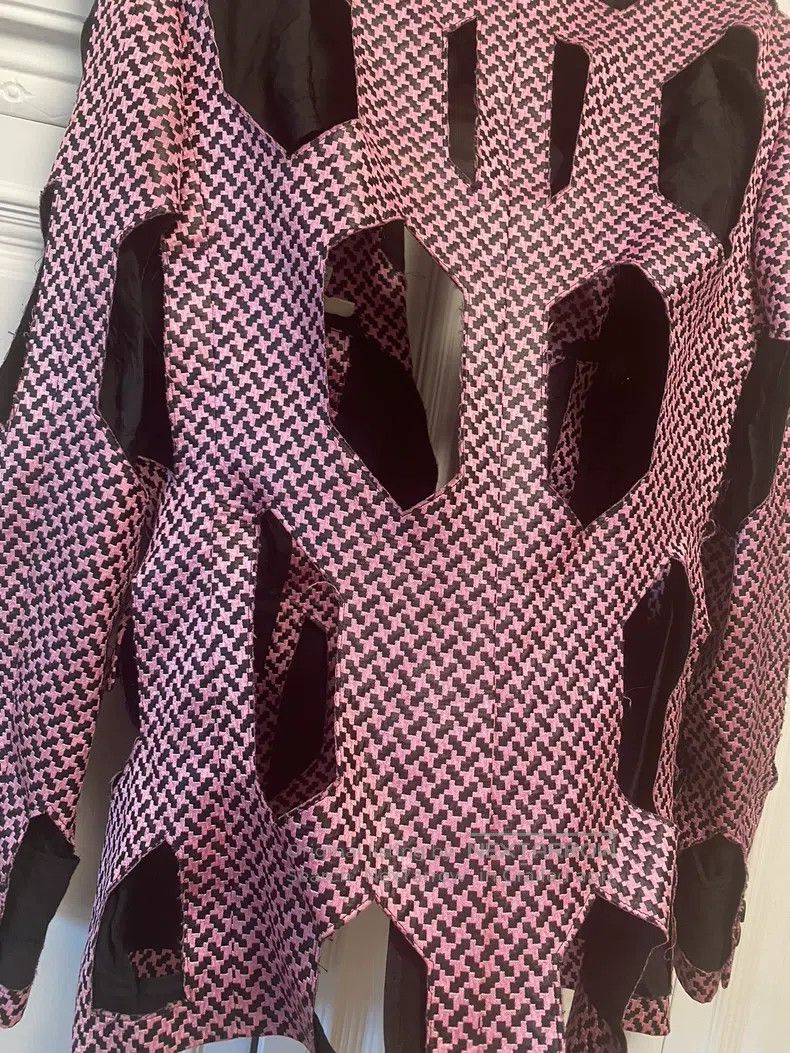 Comme des Garcons Comme Des Garcons Pink Cut-Out Blazer Jacket Size S / US 4 / IT 40 - 7 Thumbnail