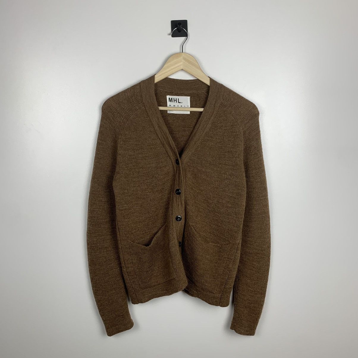 Margaret Howell Designer Margaret Howell Wool Cardigan Button Up Sweater Size XS / US 0-2 / IT 36-38 - 1 Thumbnail