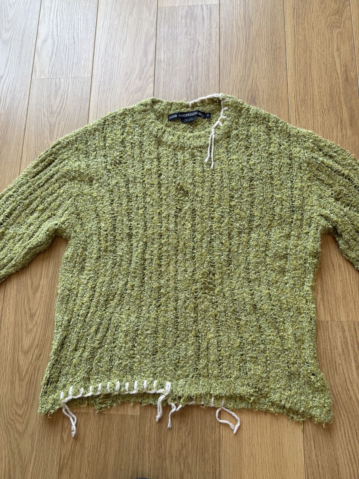 Andersson Bell ANDERSSON BELL Green Ollen Sweater Size US XL / EU 56 / 4 - 2 Thumbnail