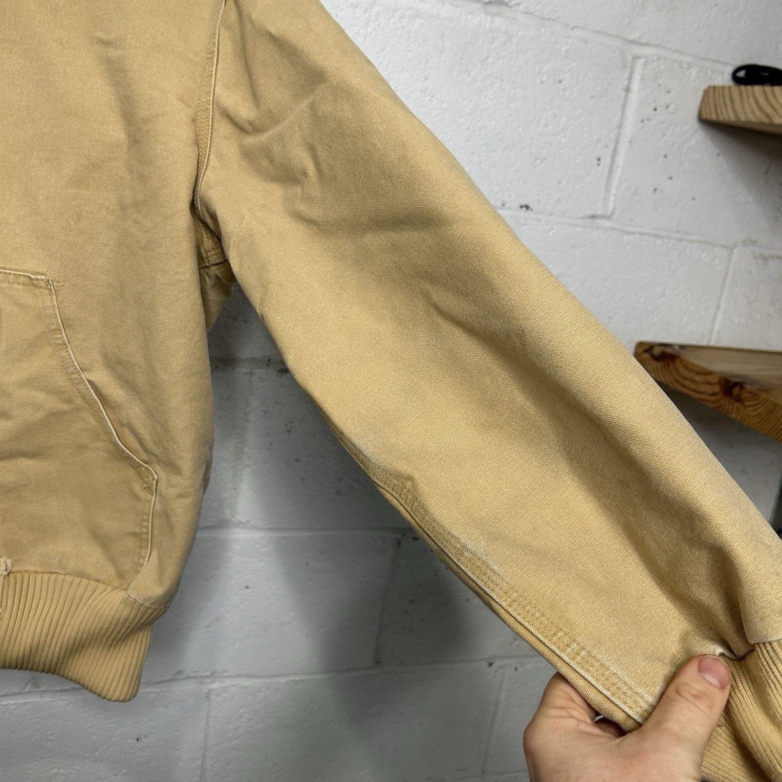 Carhartt Vintage Carhartt Quilted Hooded Active Jacket “Wheat” J130 Size US S / EU 44-46 / 1 - 9 Thumbnail