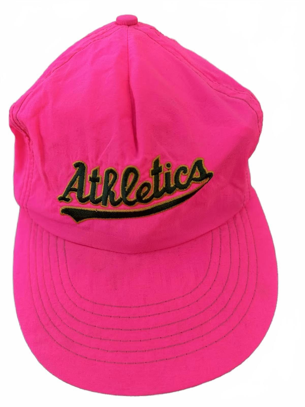 Other Oakland Athletics Neon Pink Snapback Hat USA Size ONE SIZE - 1 Thumbnail