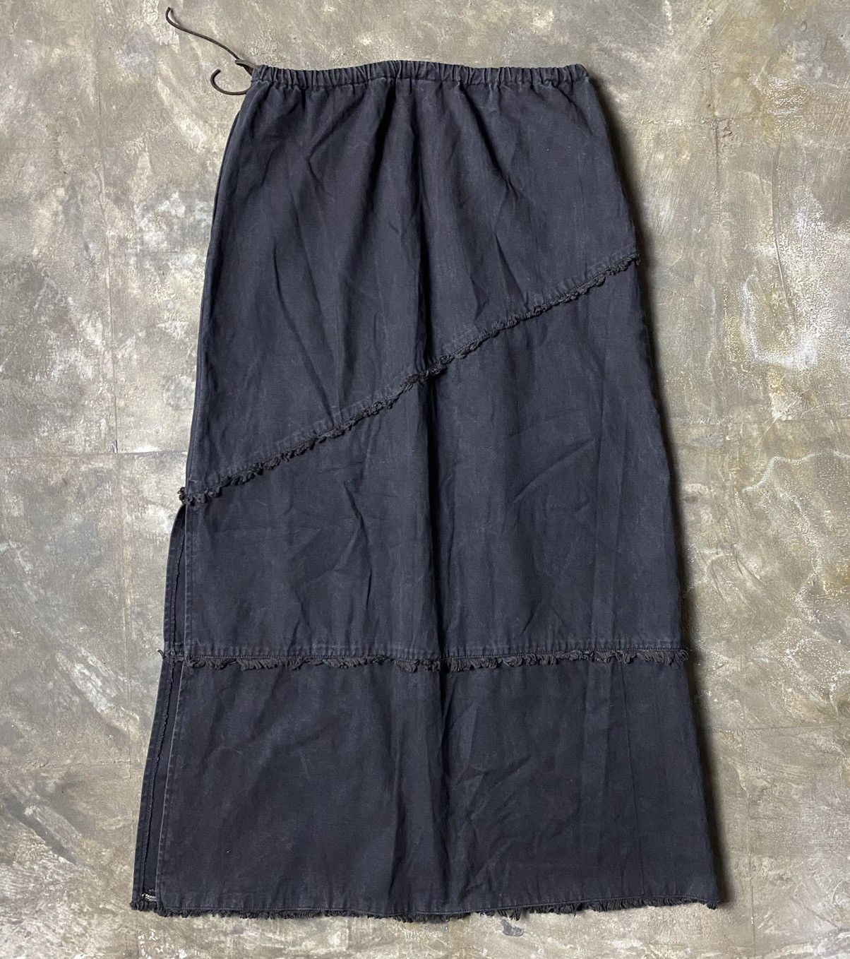 Michiko Koshino London 90s Michiko London Dyed Denim Skirt Size 30" / US 8 / IT 44 - 6 Thumbnail