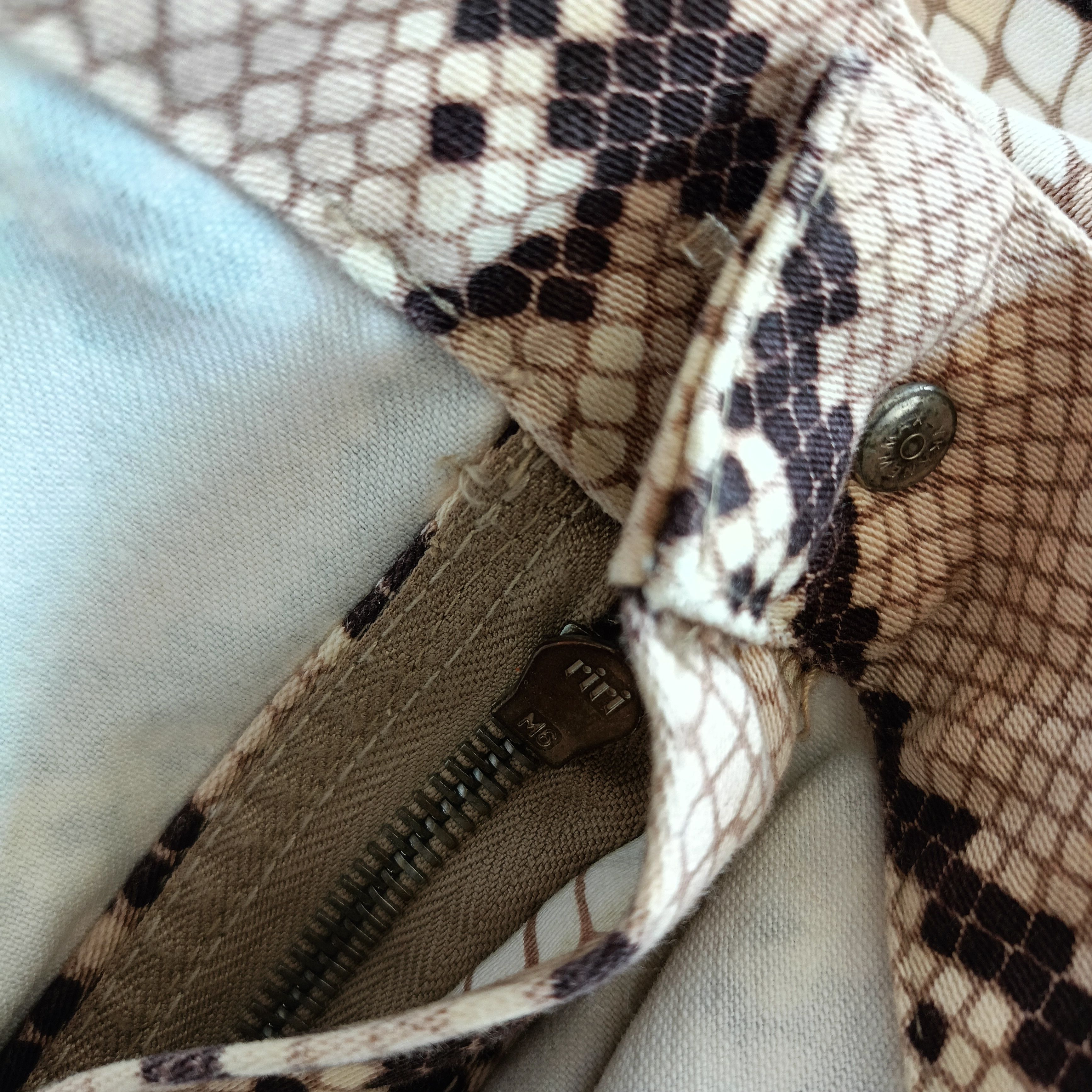 Needles NEPENTHES NEEDLES x NUMBER (N)INE SNAKEPRINT PANTS Size US 36 / EU 52 - 5 Thumbnail