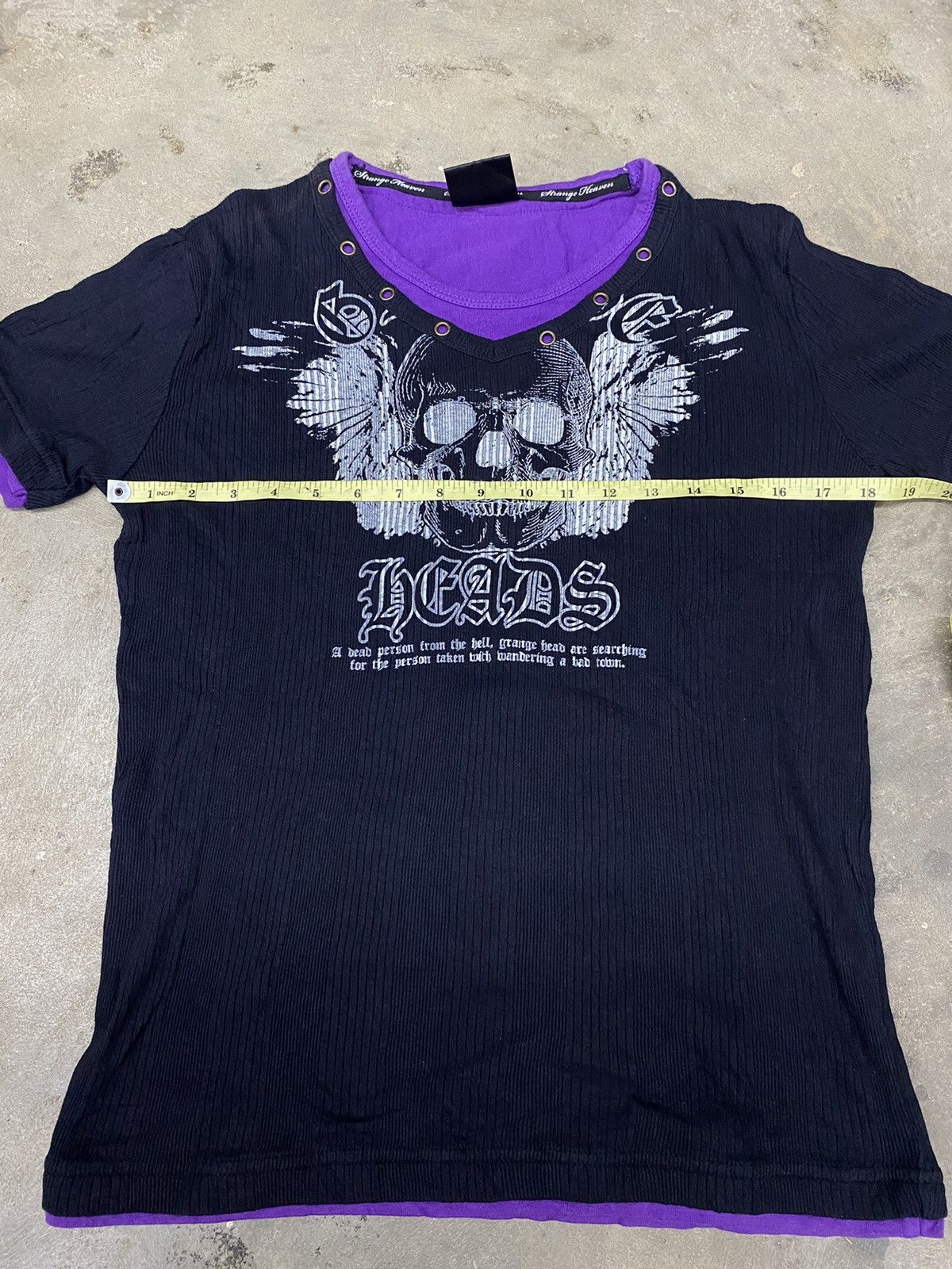 Hysteric Glamour × Japanese Brand × KMRii japanese brand strange heaven double layer poem skull Size US M / EU 48-50 / 2 - 5 Thumbnail