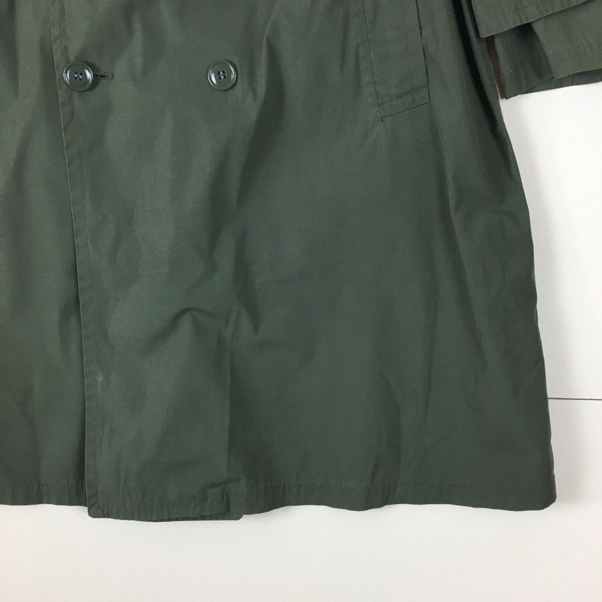 Vintage Vintage Military Raincoat By Rolane Sportswear Size US L / EU 52-54 / 3 - 3 Thumbnail