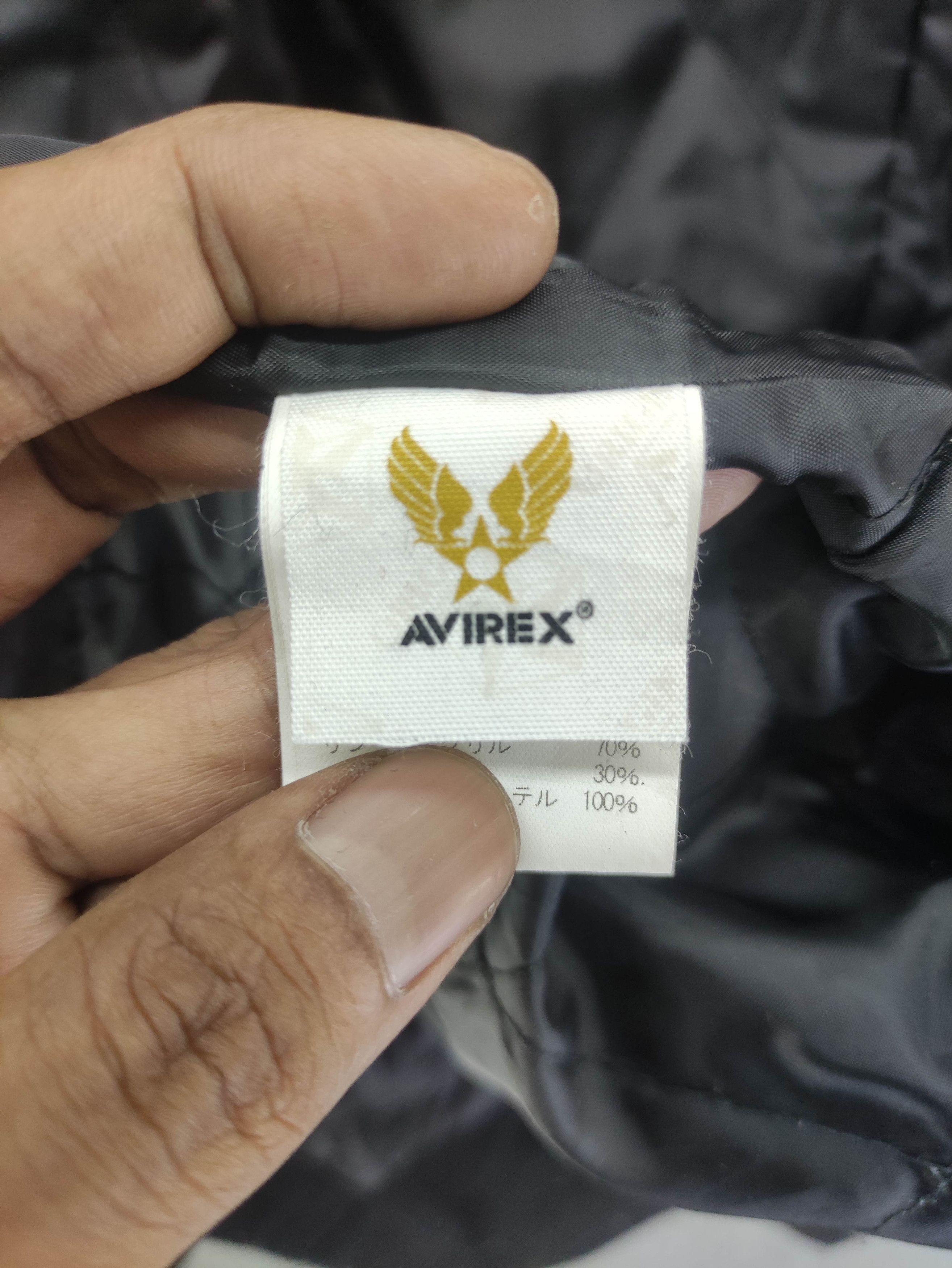 Avirex Vintage Avirex Wool Jacket Zipper Size US S / EU 44-46 / 1 - 6 Thumbnail