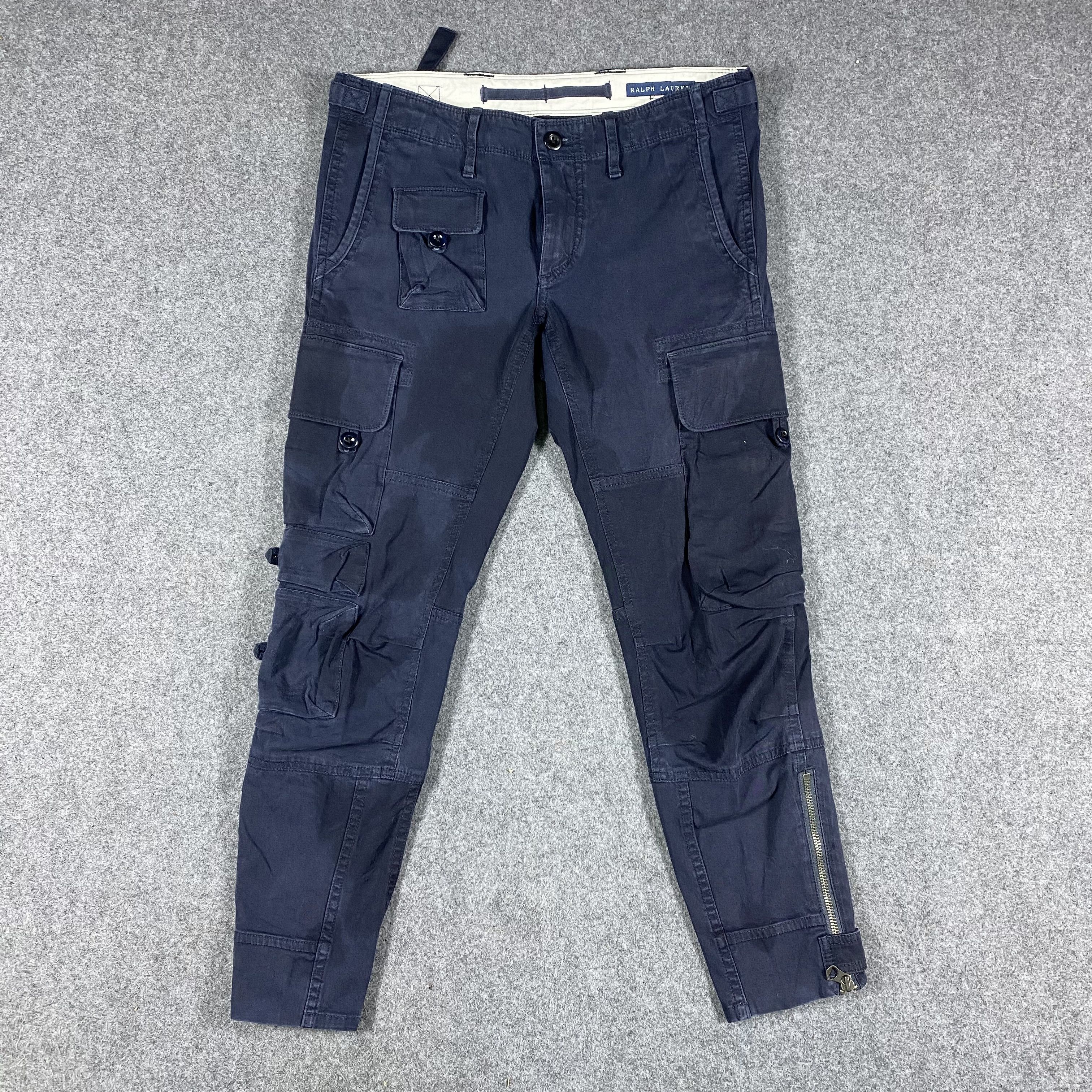 Polo Ralph Lauren Polo Ralph Lauren Multipocket Cargo Pants Tactical Size US 29 - 1 Thumbnail