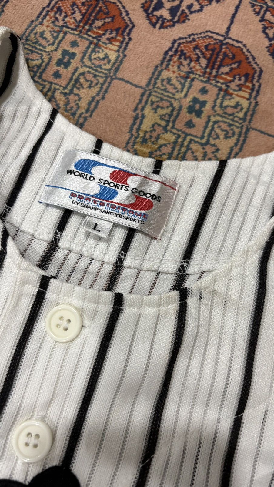 Japanese Brand Vtg Hanshin Tigers Japan Baseball Jersey #39 Akihiro Yano Size US L / EU 52-54 / 3 - 4 Thumbnail