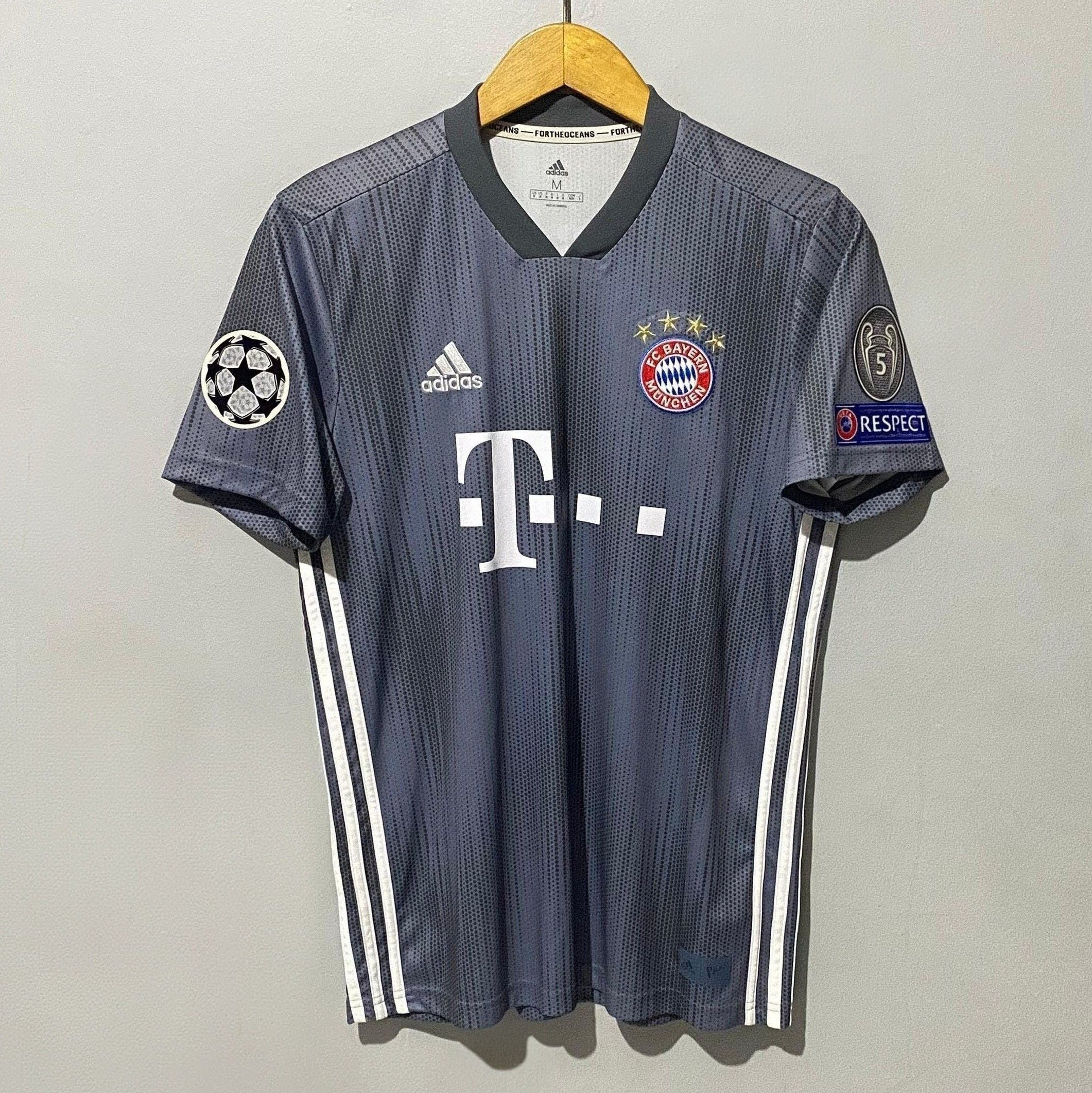 Adidas Bayern Munchen 2018-2019 Third Jersey Robert Lewandowski Size US M / EU 48-50 / 2 - 1 Thumbnail