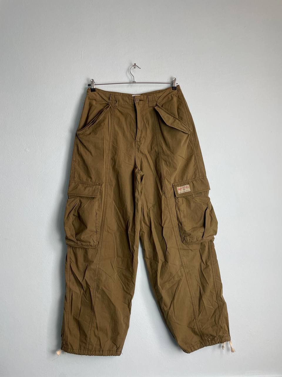 Bdg × Japanese Brand Vintage BDG Baggy Tech parachute cargo pants mens Y2K Size US 32 / EU 48 - 1 Thumbnail
