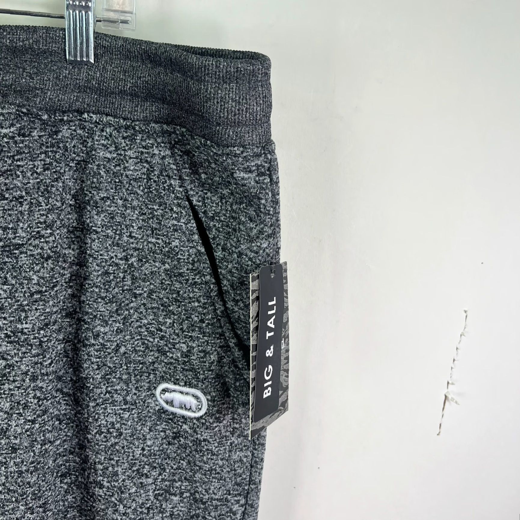 Ecko Unltd. Ecko Jogger Sweat Pants Mens Size 3XB Gray Drawstring Pockets Heavyweight NWT Size US 39 - 2 Thumbnail