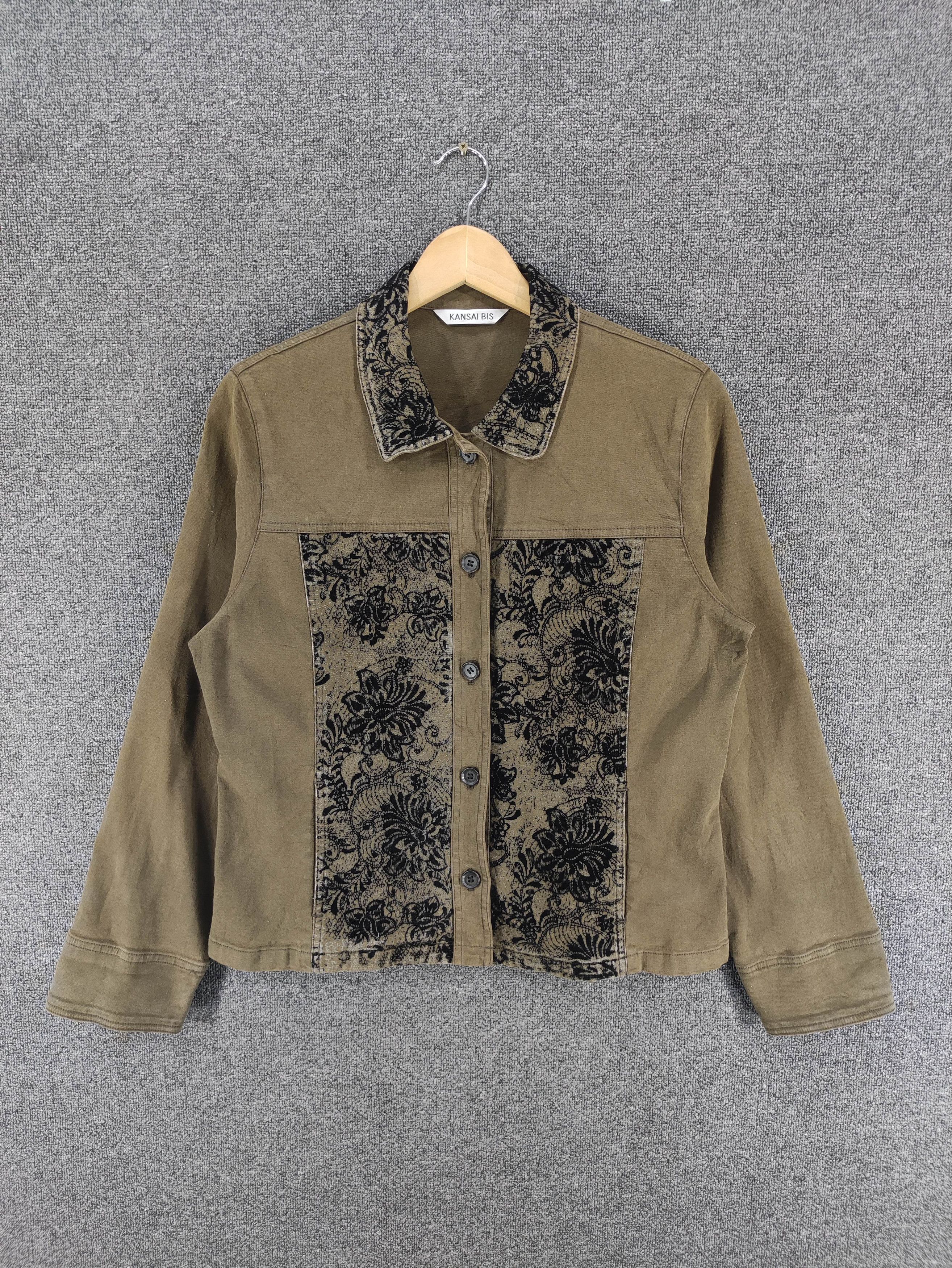 Japanese Brand Vintage Kansai Bis Shirt Jacket Button Up Size M / US 6-8 / IT 42-44 - 1 Thumbnail