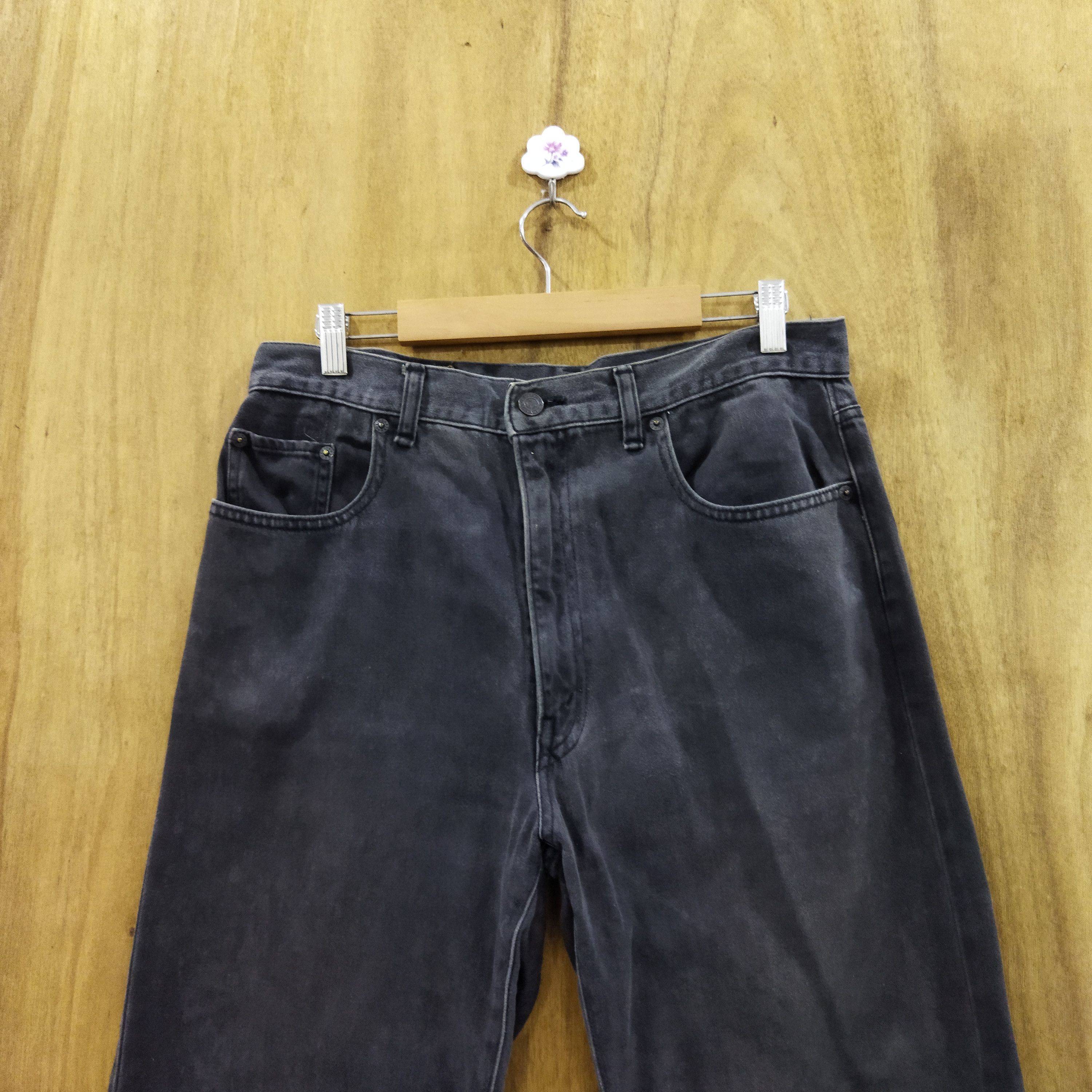 Japanese Brand GL HEART FADED BLACK JEANS PANTS Size US 32 / EU 48 - 2 Thumbnail