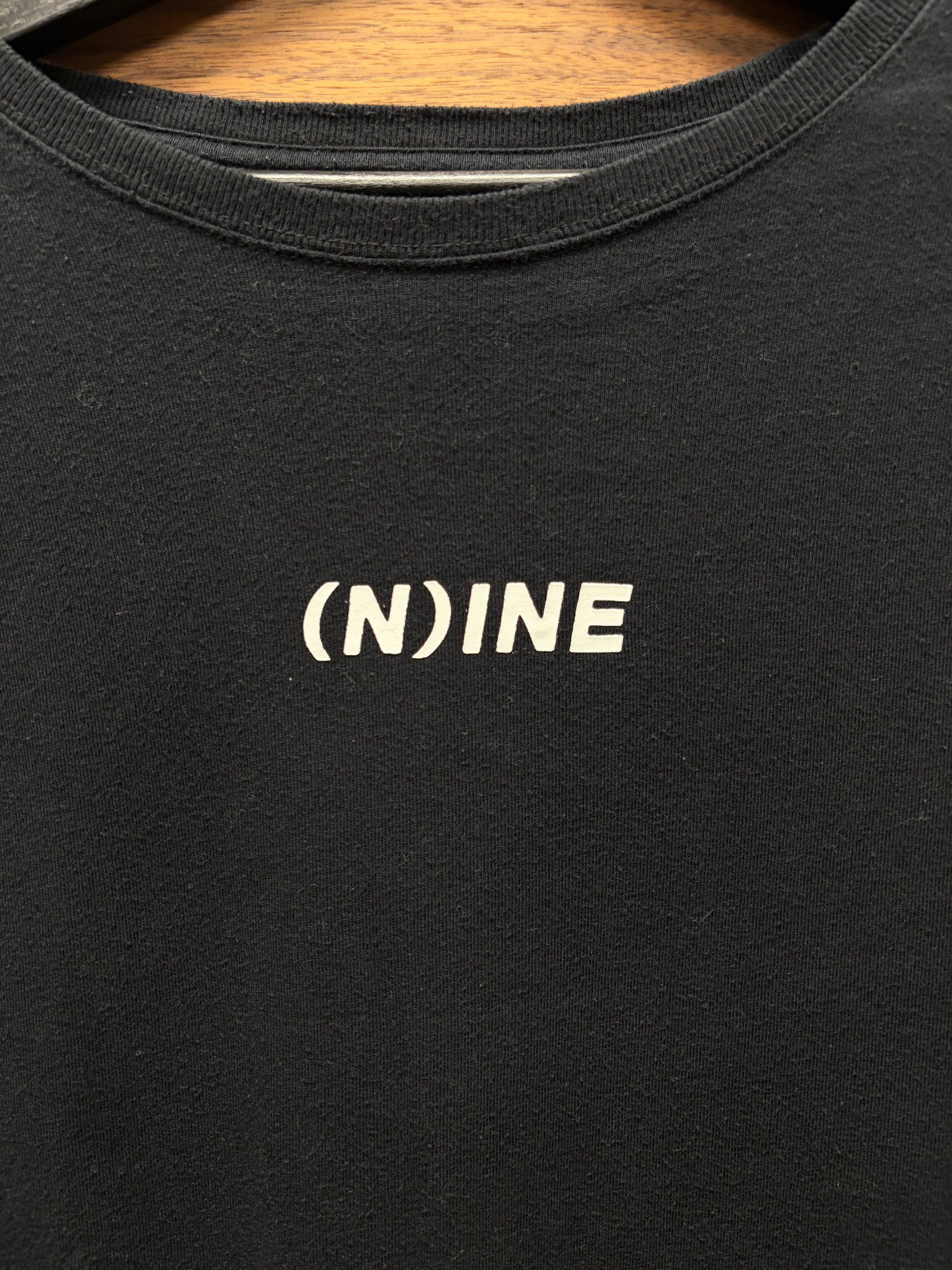 Number (N)ine Number (N)ine Script Logo Black T-Shirt Size US L / EU 52-54 / 3 - 2 Thumbnail