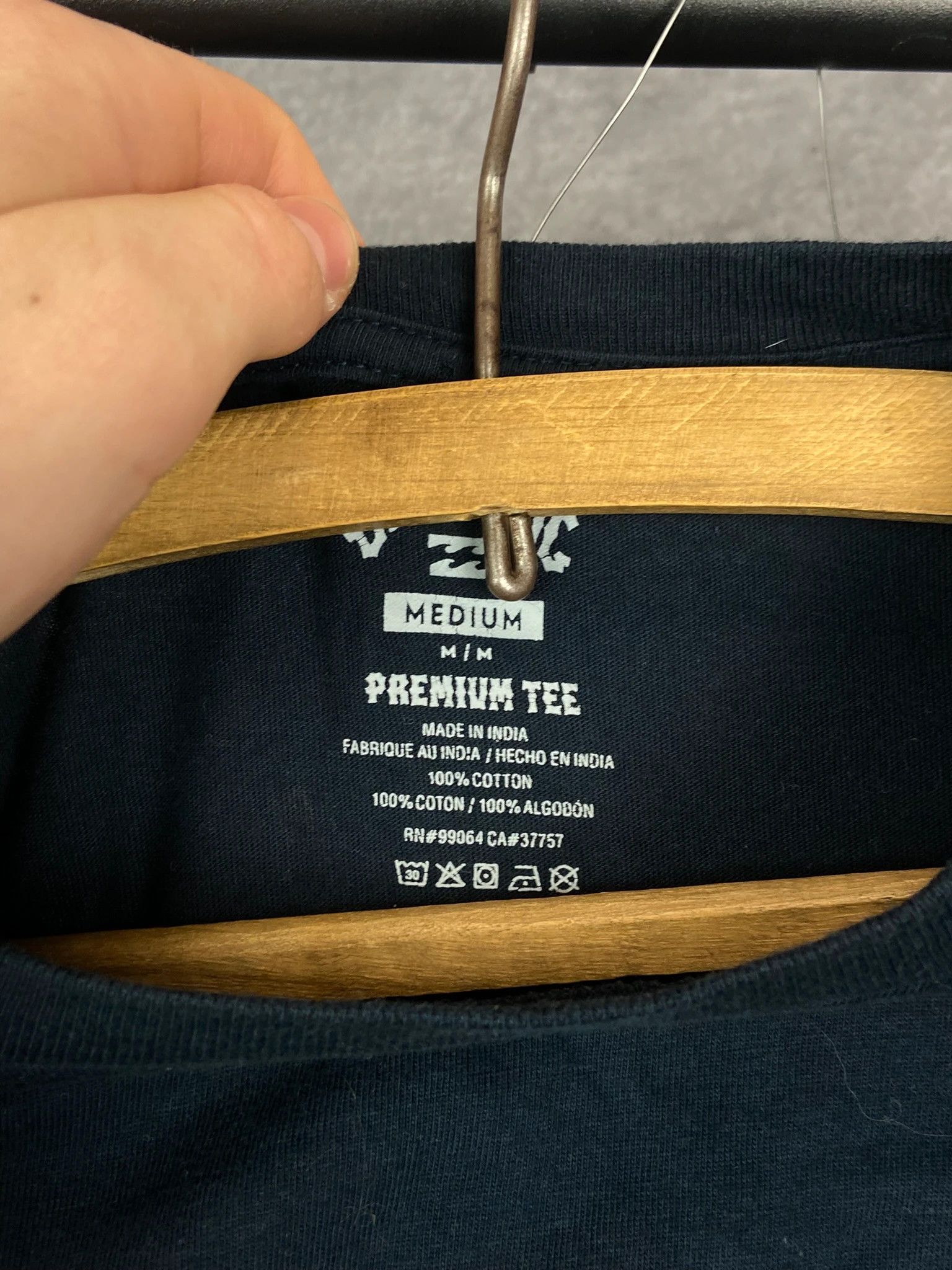 Billabong Billabong T-Shirt Navy Mini Chest Logo Back Print Size US M / EU 48-50 / 2 - 3 Thumbnail