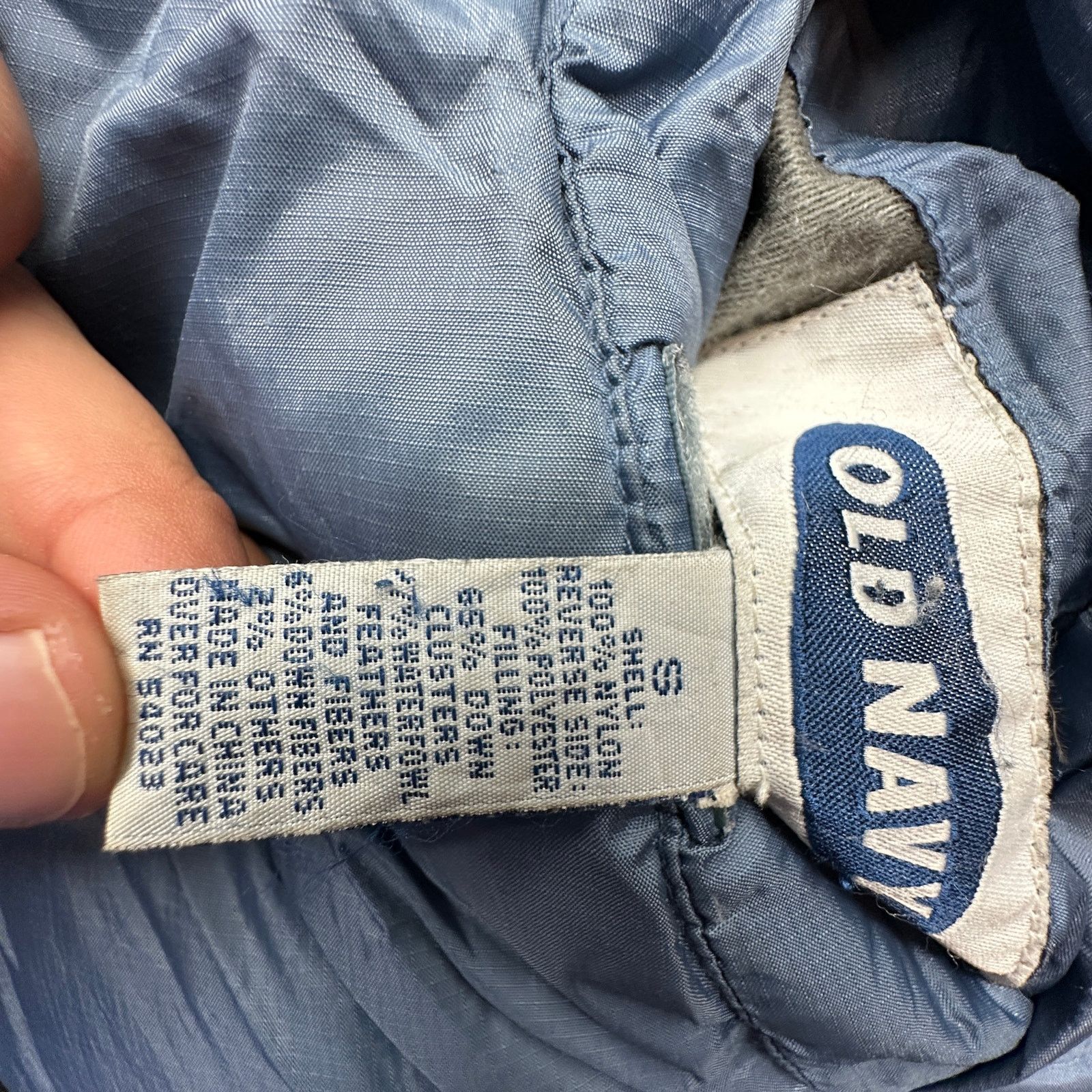 Old Navy VTG Old Navy Ripstop Puffer Down Reversible Vest Small Size US S / EU 44-46 / 1 - 9 Thumbnail