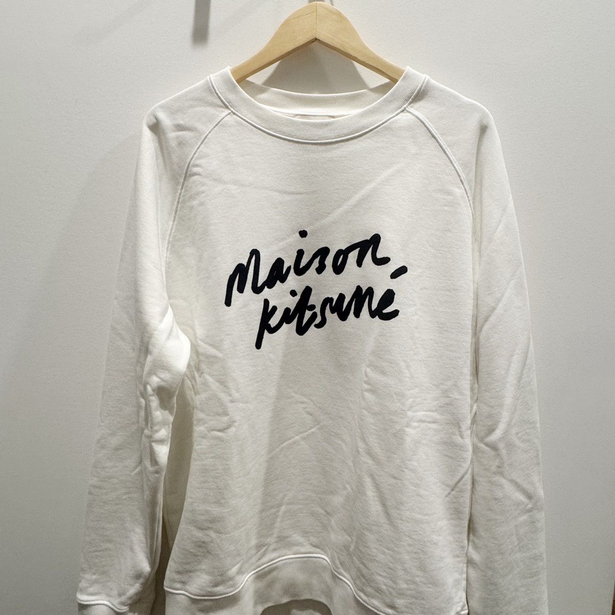 Maison Kitsune logo sweatshirt