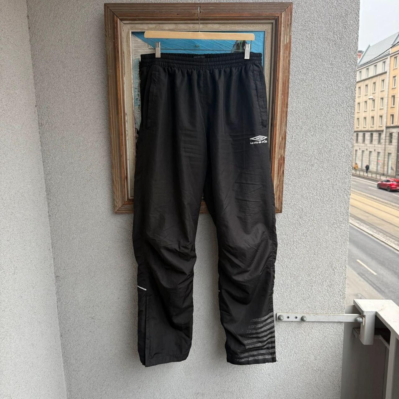 Umbro Umbro Trackpants Black Sweatpants Drill Wide Leg Size US 32 / EU 48 - 1 Thumbnail